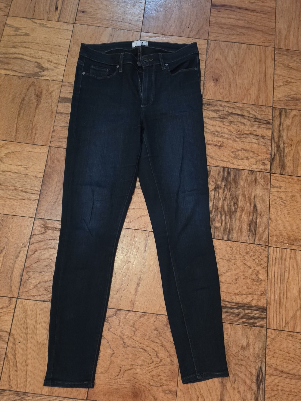 PAIGE Hoxton Ultra skinny Dark Wash Jeans - Size 30